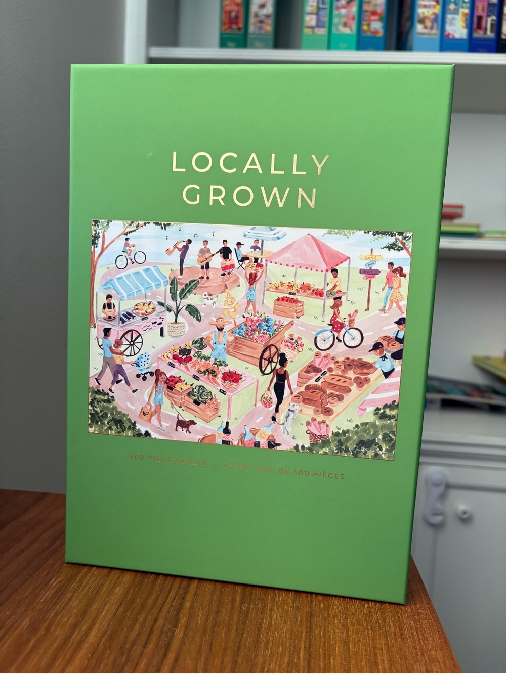Locally Grown 500 pieces puzzle, Hobbry